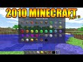 Minecraft Gameplay From 2009/2010 - The First ...