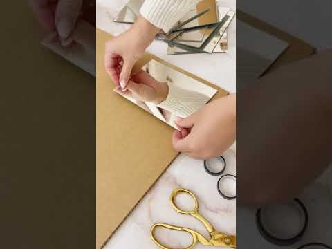 DIY industrial mirror for under €20 & in under 10 minutes - Ikea Hack😍 #dekoideen #aesthetic #ikea