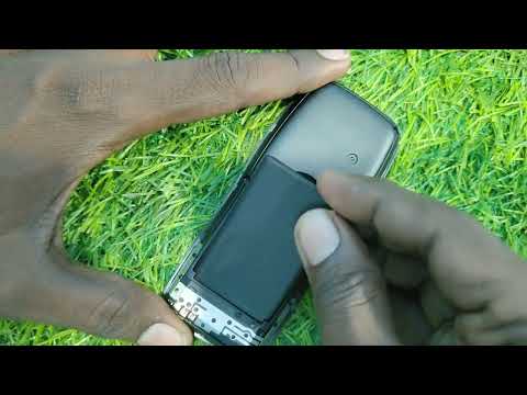 How to insert SIM card in Nokia 105
