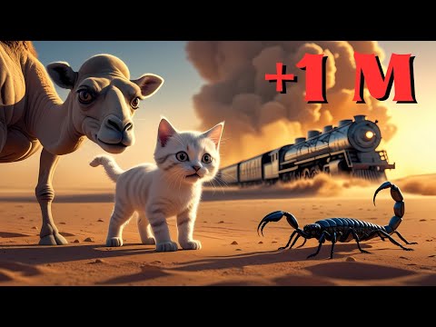 Lost in the Desert A Kitten’s Unbelievable Journey!