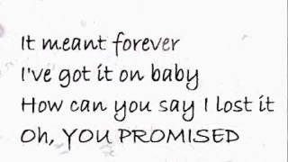 you promised by brantley gilbert