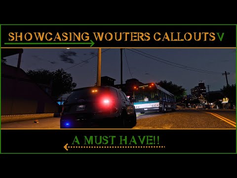 Trying UPDATED Wouters CalloutsV | Love Them | MVGA | LSPDFR | GTA V