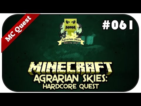 MINECRAFT AGRARIEN SKIES #061 - Food Quest ★Let's Play Minecraft★