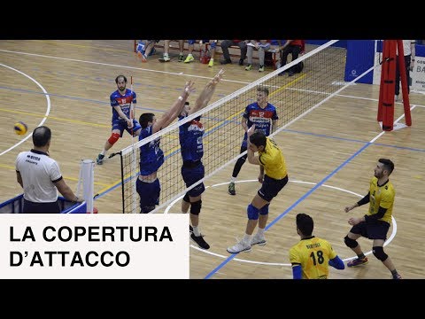 come eseguire una buona copertura d'attacco #BestVolleyballAction