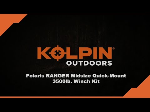 Kolpin Quick-Mount Winch Installation - Polaris Ranger
