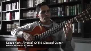 Video thumbnail for Kazuo Yairi Classical Guitar CY116 Demo - Romance de los Pinos by ReviewGuitars - Classical & Flamenco Guitar Demos