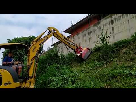 AGRIPIÙ & PALLADINO: TESTATA TRINCIANTE TSF + KOMATSU