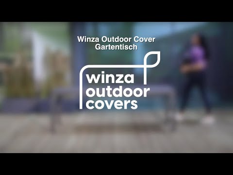 Instruktionsfilm Winza Outdoor Covers Schutzhülle für Tisch