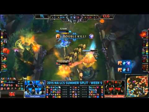 Fenix 1v4 Quadra kill Team Liquid vs CLG