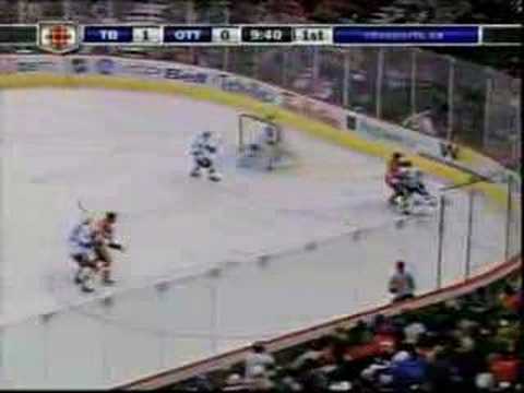 Neil hit highlights vs Lightning - Jan 5/08