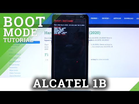 How to Boot Mode on ALCATEL 1B (2020) – Advanced Functionalities