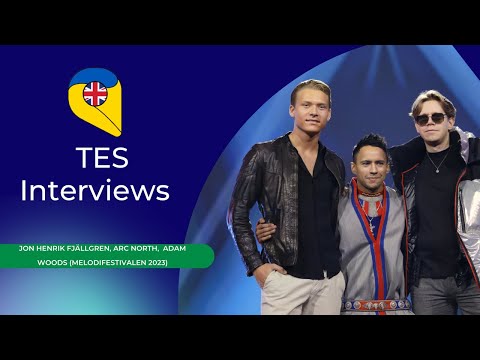 TES Interviews: Jon Henrik Fjällgren, Arc North, Adam Woods (Melodifestivalen 2023 - After The Show)