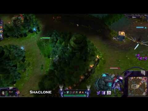 [League Of Legends 2014]Shcalone   Shaco vs Lee Sin   jungle «Beast» Diamond V