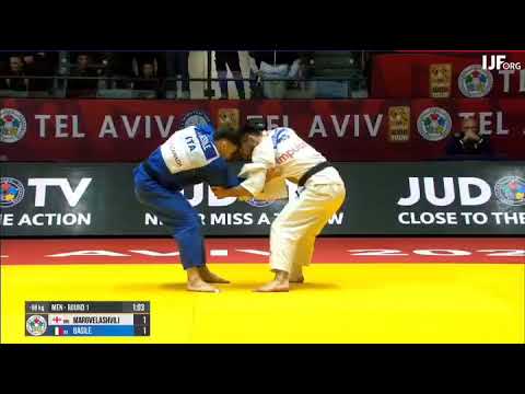 [Judo] MARGVELASHVILI V. (GEO) vs BASILE F. (ITA) 66kg Grand Slam Tel Aviv 2023