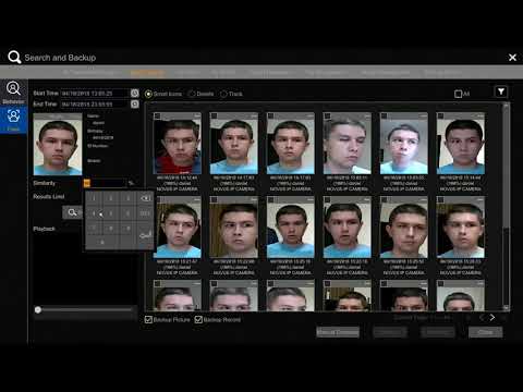 Novus NVR 6000   Face recognition