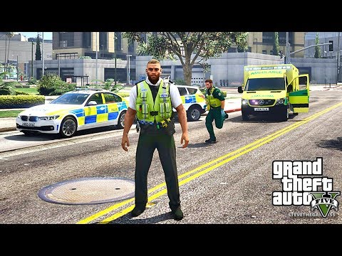 GTA 5 MODS LSPDFR 817 - BRITISH PATROL!!! (GTA 5 REAL LIFE PC MOD)