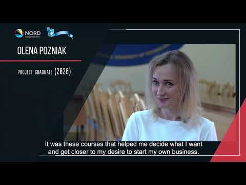 Video feedback of Olena Pozniak, graduate of the Ukraine-Norway project