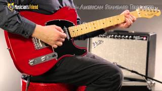 Video thumbnail for Fender American Standard Telecaster Electric Guitar by Musician's Friend