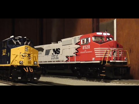 Lionel Legacy Norfolk Southern AC44C6CF 8520 Review