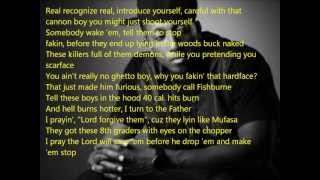 Fakin&#39; - Lecrae feat. This&#39;l (lyrics on screen)