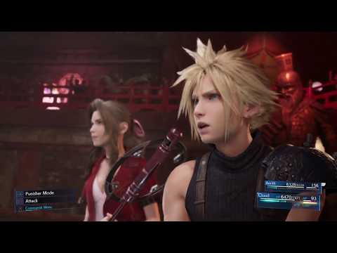 FFVII REMAKE Hell House boss Speedrun strat V2 2:10 (hard mode)