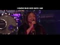 SINACH:  Live in Lakewood Church | I Know who I am