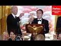 WATCH: President Biden, Japan's PM Fumio Kishida Toast At State Dinner