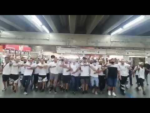 TORCIDA JOVEM PROVOCANDO A INDEPENDENTE NO METRÔ