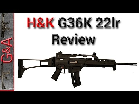 Walther HK G36 K 22lr Review