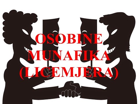 OSOBINE MUNAFIKA - LICEMJERA