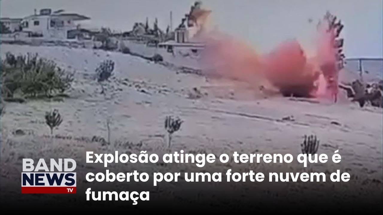 Vídeo mostra explosão em casa de brasileira no Líbano | BandNewsTV