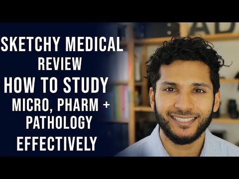 Sketchy Medical Review | How to study pathology, microbiology, pharmacology effectively | Best Tips
