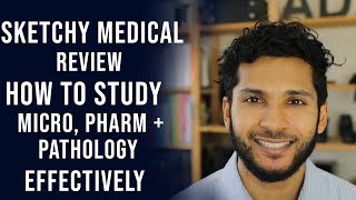 Sketchy Medical Review | How to study pathology, microbiology, pharmacology effectively | Best Tips