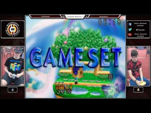 TGL Monthly 13 -Smash 64- LR1 - Jommin Vs. Andrax