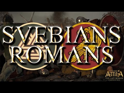 First Suebian Battle vs The Western Roman Empire - Total War Attila Shit Quick Battle