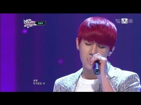김성규_I need you (I need you by KIM SUNG KYU@Mcountdown 2012.12.13)