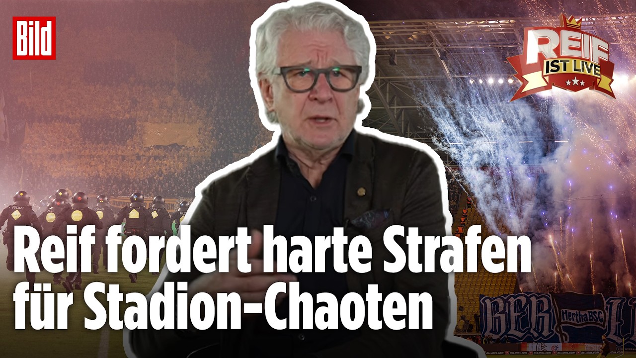 Ausschreitungen in Dresden: Krawalle, Platzsturm und Jagdszenen mit der Polizei | Reif ist Live