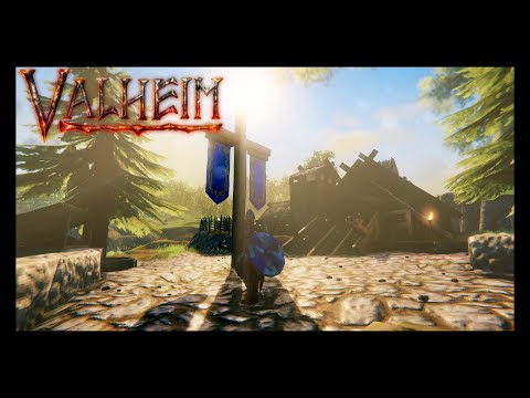 Valheim- Viking Village Base Tour