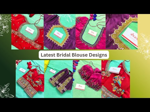 Yogya Sri || Bridal Blouses || Maggam Work Blouse Designs || Latest Designer Collection || Guntur ||