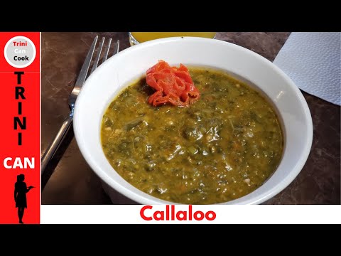How to make Trini Style CALLALOO🇹🇹- so delicious!