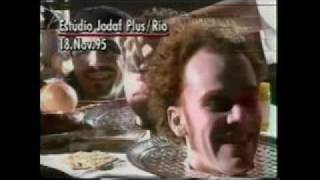 Titãs - Making Of do Clipe "Eu Não Aguento"  na MTV em 1995