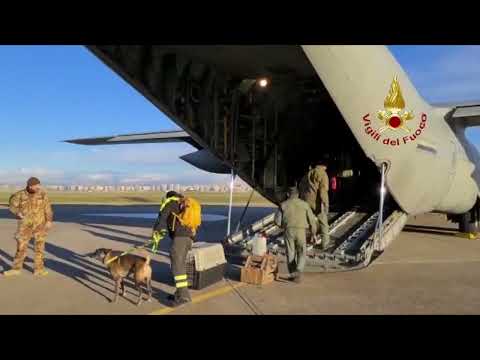 L'arrivo del contingente in Turchia