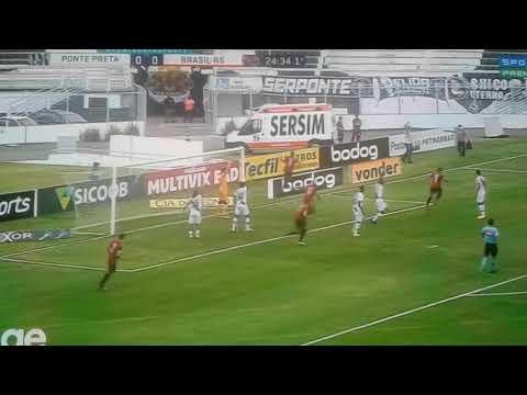Ponte Preta 1 X 1 Brasil de Pelotas - CAMPEONATO BRASILEIRO SÉRIE B 2020 - 21 RODADA