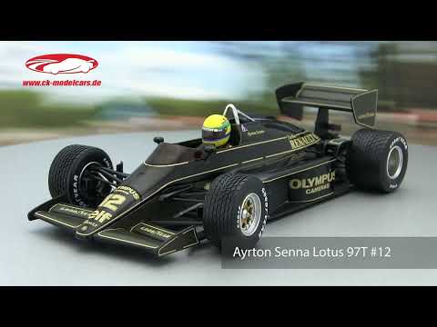 Minichamps 1:18 Ayrton Senna Lotus 97T #12 Winner Portugal Minichamps 1:18 Ayrton Senna Lotus 97T #12 Winner Portugal