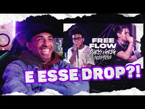 Barreto REAGE a "DHERIK X LIL VI - Chris & Greg Freestyle [Prod. Marabá] | Free Flow #6"