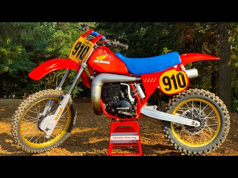 1983 Honda CR480 Two Stroke Wide Open! - Dirt Bike Magazine