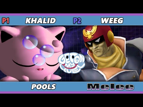 GOML 2023 - Weeg (Captain Falcon) Vs. Khalid (Jigglypuff) Smash Melee - SSBM