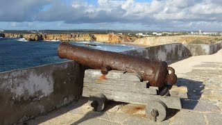 preview picture of video 'Fortaleza De Sagres, Sagres Point, Cape Saint Vincent, Sagres, Algarve, Portugal, Europe'