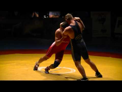 Ringen 2. BL Aue-Lübtheen Robert Olle - Sebastian Otto 86 kg FR