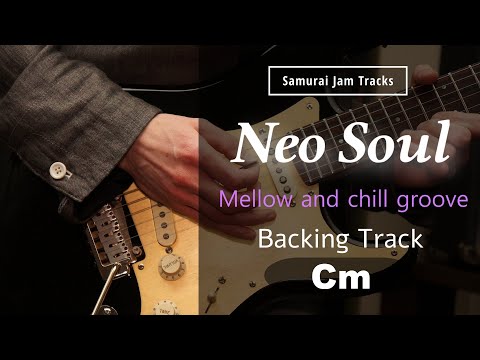 Mellow Neo Soul Guitar Backing Track in C minor